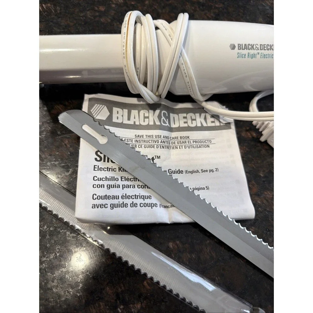 Black & Decker  ︱Electric Knife Slice Right︱ EK300 ︱Very Good Condition